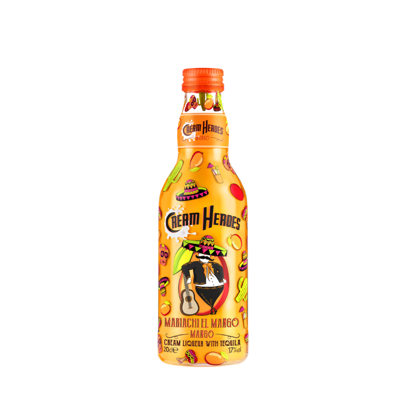 Cream Heroes Mariachi El Mango midi-Mangós krémliőr  17% 0,2 LITER